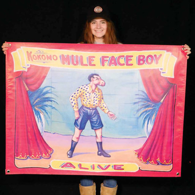 Mule Faced Boy Sideshow Banner