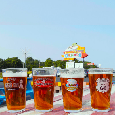 Uranus Set Pint Glasses