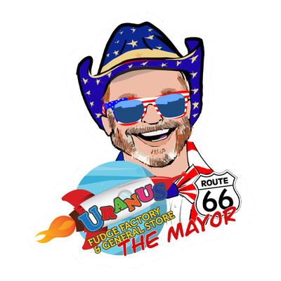 Uranus Missouri - The Mayor Sticker Uranus Missouri - The Mayor Sticker