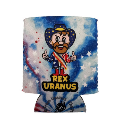Rex Uranus Patriotic Tie-Dye Can Koolie