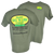The green Uranus Gas and Lube shirt showcasing the front and full back graphic, shipped directly from Uranus.