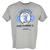 A heather gray t-shirt featuring a "Uranus Union Plumbing Co." graphic. The logo depicts a cartoon plumber carrying a pipe and a toolbox within a circular frame, flanked by blue banners that read "Local #2."