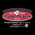 A novelty Fudge Packers Union graphic logo over a black background from Uranus Fudge Factory.