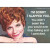 A vintage style rectangular refrigerator magnet featuring a retro woman and a funny quote about slapping someone