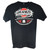 A black short-sleeve t-shirt with a brake repair graphic from Uranus Fudge Factory.