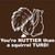 Novelty graphic with a squirrel line drawing and funny Nuttier Than a Squirrel Turd quote.