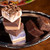 Six delicious flavors of fudge from the Uranus Fudge Factory, beautifully displayed on a silver tray.