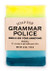 A multi colored yellow, green, and blue layered novelty bar of Soap for Grammar Police from Uranus Fudge Factory