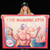 Fire Manipulator Flamo sideshow banner displayed for scale at the Uranus Sideshow Museum