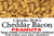 Graphic of peanuts with text that reads, "Charlie Bob's Cheddar Bacon Peanuts. Tangy cheddar and bacon flavors combined will make you yell, YeeHaw!"