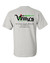 Back of gray One-Eyed Willy's Chicken Shack novelty t-shirt from Uranus Fudge Factory.