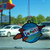 Chocolate fudge scented air freshener featuring the main logo from Uranus Fudge Factory