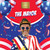  The Mayor of Uranus patriotic novelty sticker with stars and confetti from Uranus Fudge Factory
