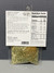 Dilly Dip Mix packet rear label showing nutrition facts and recipe details on a gray table by Uranus Farms.