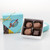 A 4-piece box of Uranus chocolates, making a perfect small gift from the Uranus Fudge Factory.