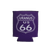 "I Love Uranus" Route 66 purple 12oz can koolie back from Uranus Fudge Factory