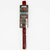 Peppered flavor beef snack stick package isolated on a plain white background by Uranus Fudge Factory.