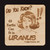 Square wooden magnet engraved with a funny planet space fact graphic from Uranus Fudge Factory.