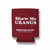 Back of a maroon beverage koolie showing “Show Me Uranus” with an outline of Missouri, plus Uranus Fudge Factory branding and website.