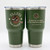 Green 'Uranus Crop Dusters' stainless tumbler — Uranus General Store