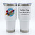 White stainless steel tumbler with "The Best Fudge Comes From Uranus" logo from Uranus Fudge Factory