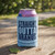 Reverse side of light blue "Straight Outta Uranus" koolie with URL from Uranus Fudge Factory