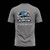 Heather gray Uranus Tire & Wheel t-shirt back view showing the full logo and "The Best Rim Jobs in Town!" tagline