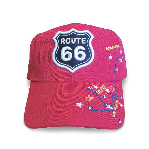 Route 66 Red Map Hat - Uranus Fudge Factory