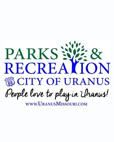 Uranus Parks and Recreation seal graphic on a funny t-shirt from Uranus Missouri