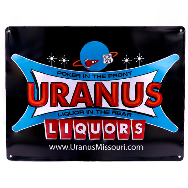 Uranus Liquors Sign
