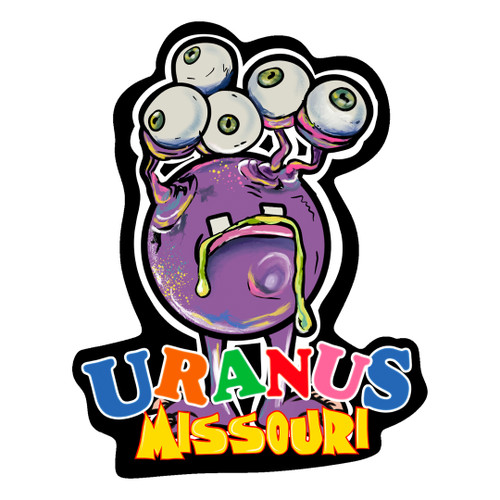 Uranus Missouri Monster Sticker