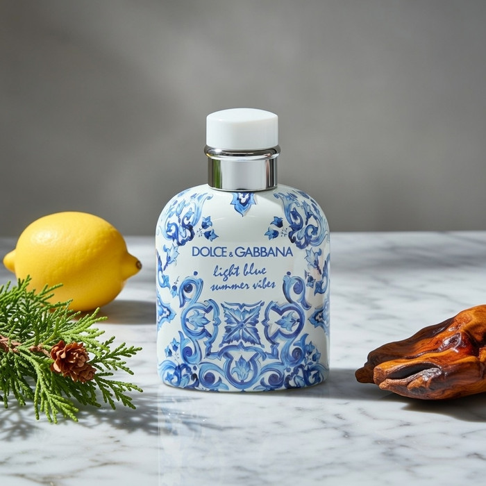 Light Blue Summer Vibes Pour Homme by D&G Sample | Authentic Decant