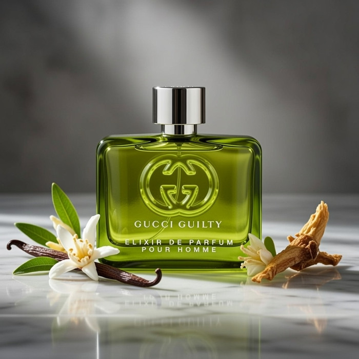 Gucci Guilty Elixir de Parfum Pour Homme Sample | Authentic Decant