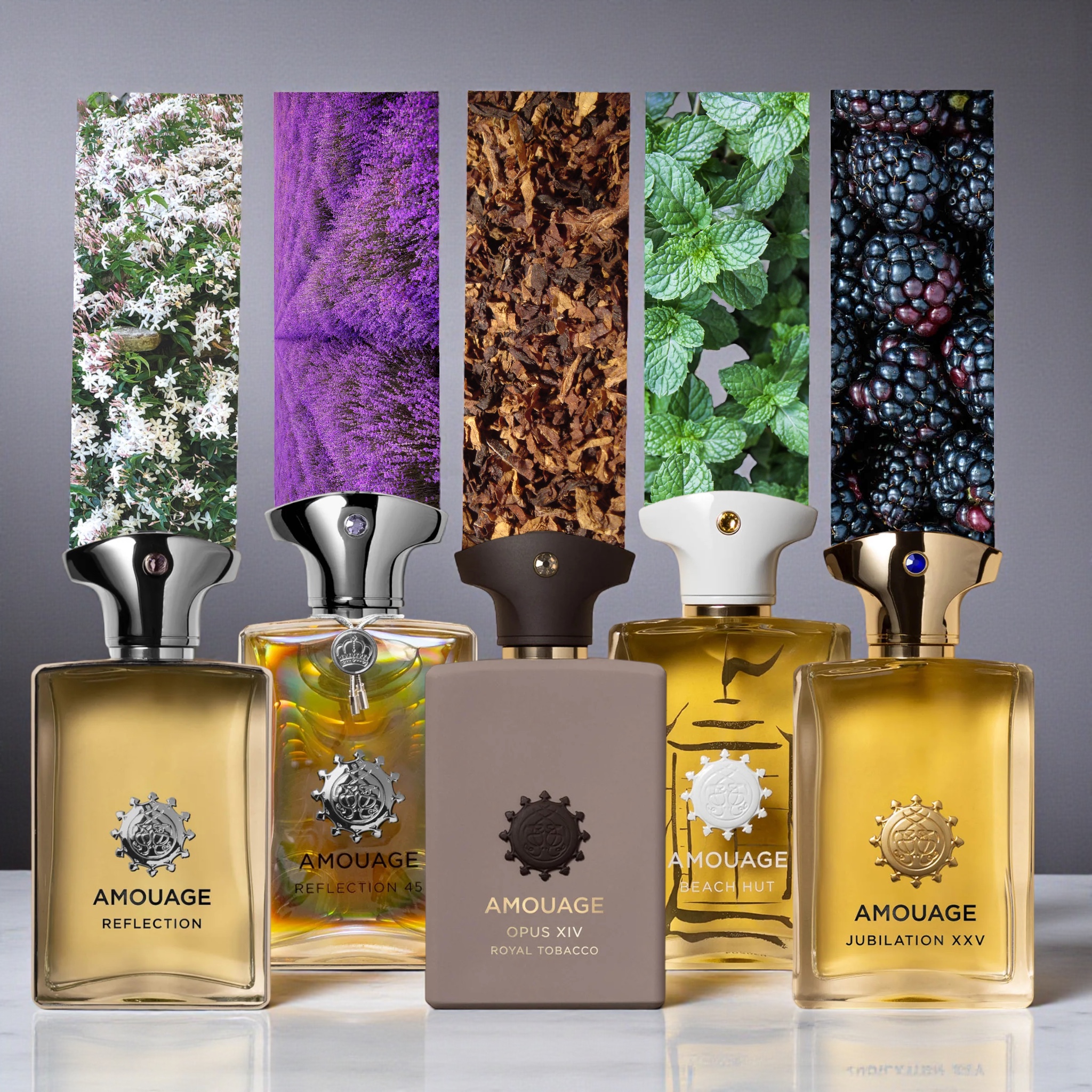 Amouage Men's Best Sellers Sample Set | Decants