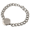 Stainless Steel SOS Talisman Bracelet St John Malta Cross Inside Stainless Steel