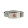 Adjustable Mesh Bracelet Silver