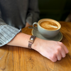 Adjustable Mesh Bracelet Bronze