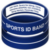 Silicone Sports BROAD BAND Bar Blue