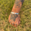 Arrow Stainless Steel Engraveable Bracelet - all options