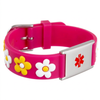 Kids Pink Daisy Engraveable Bracelet