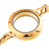 Gold Plated Locket Bracelet 3