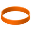 Blank Silicone Bracelet Orange
