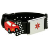 Kids Car Design Engraveable Bracelet Angle 4