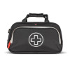 Black Meds Bag Case Large for Allergy & Asthma INSULATED! Front