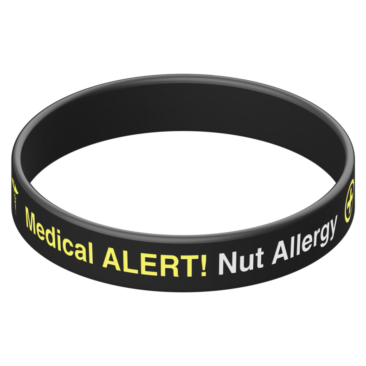 Hand Latex Allergy Bracelet Around Wrist Stock Photo 168664160 |  Shutterstock