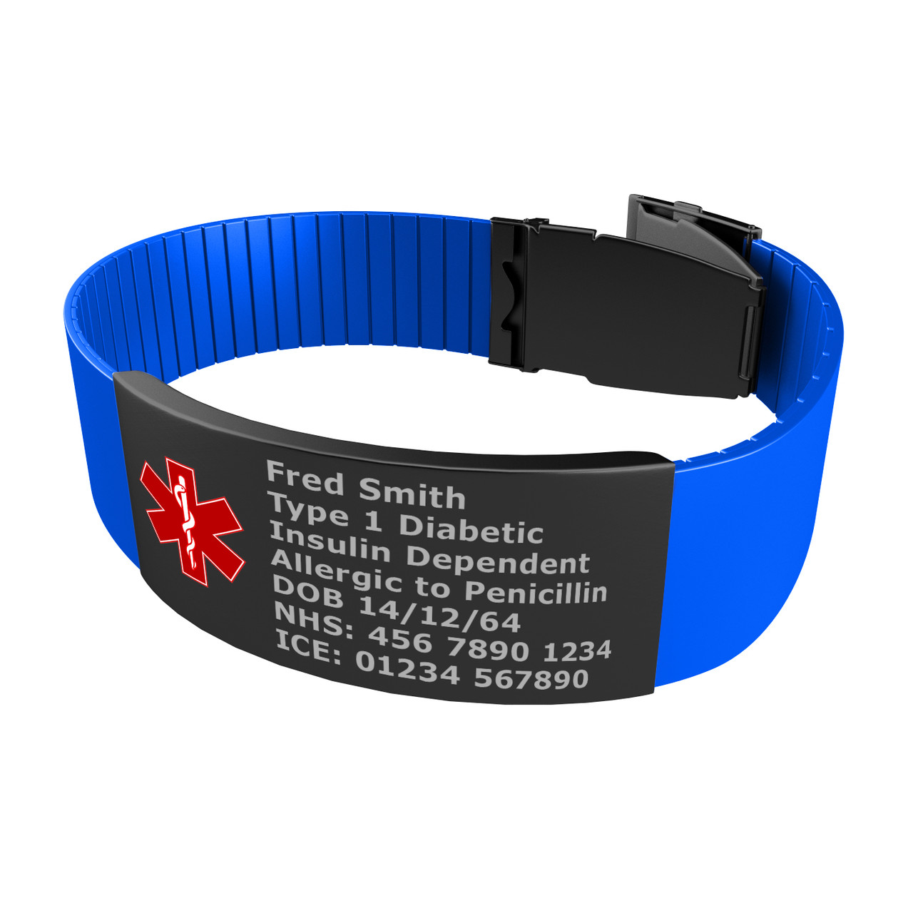 Stainless steel store diabetic bracelets