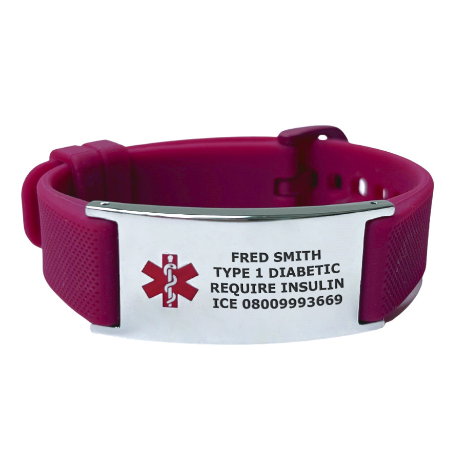 Pro Silicone Medical Bracelet