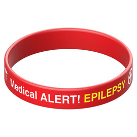 5X Epileptic Epilepsy Wristband Medical Awareness Alert Bracelet Glow in  The Dark Red Black Purple Blue Seizure Buy Online at Best Price in  UAE  Amazonae