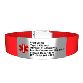 Looking for bracelets that CANNOT BE REMOVED  Emergency ID Australia