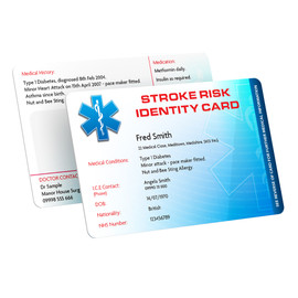 Stroke Risk Identity Card